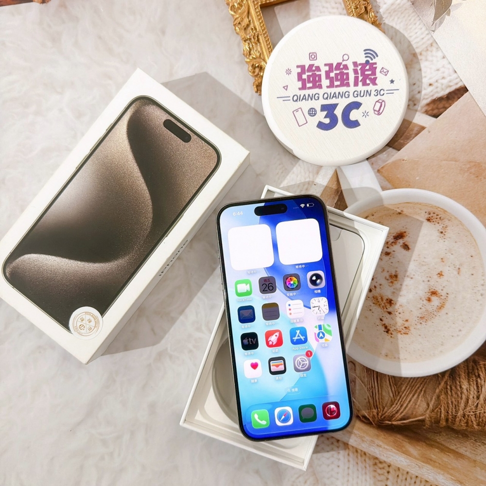 善化-二手 iPhone15 Pro 128G 原色#89322(店家保固365天)