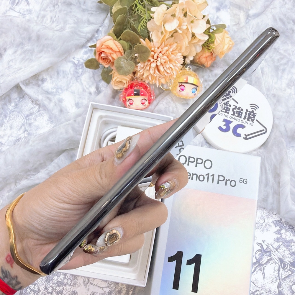 歸仁-二手OPPO Reno 11 pro 12+512G黑色#05930(店家90天)