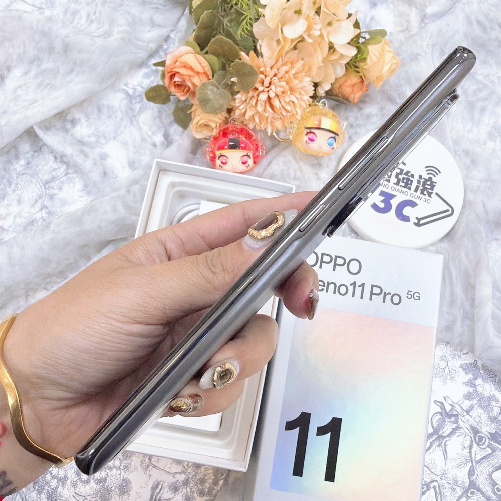 歸仁-二手OPPO Reno 11 pro 12+512G黑色#05930(店家90天)