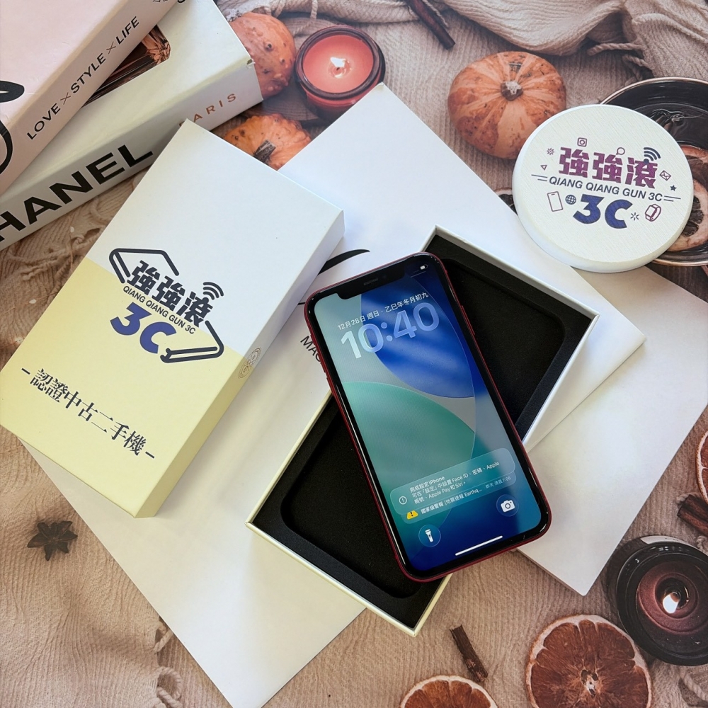 二手 iPhone11 128G 紅*27616(店家保固90天)