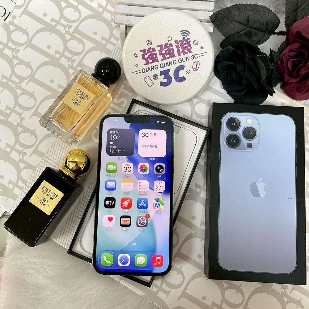 佳里-二手 iPhone13 Pro Max 128G 藍色 #03578(店家保固365天)