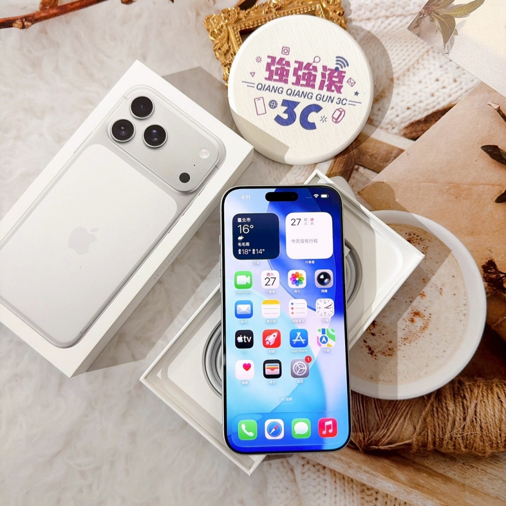 善化-二手 iPhone17 PRO MAX 512G 白色#42441（原廠保固）