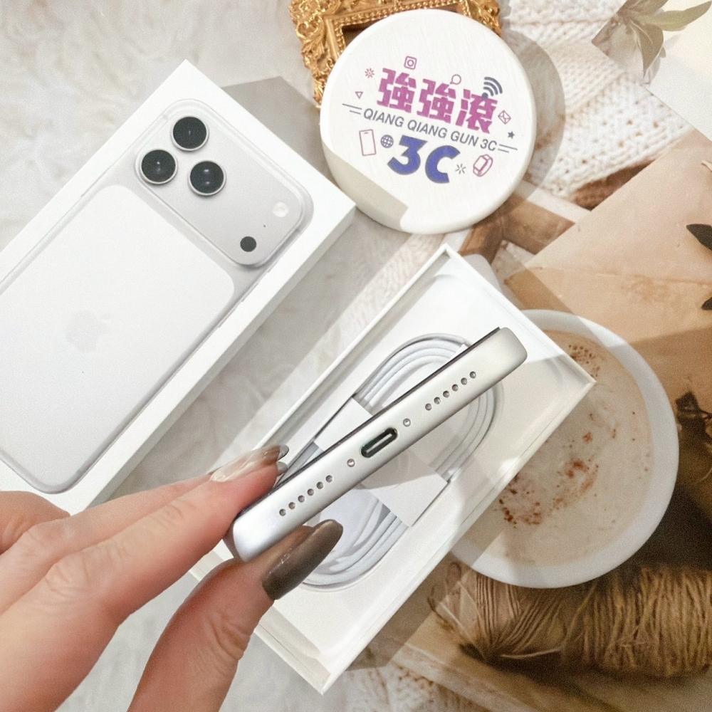 善化-二手 iPhone17 PRO MAX 512G 白色#42441（原廠保固）