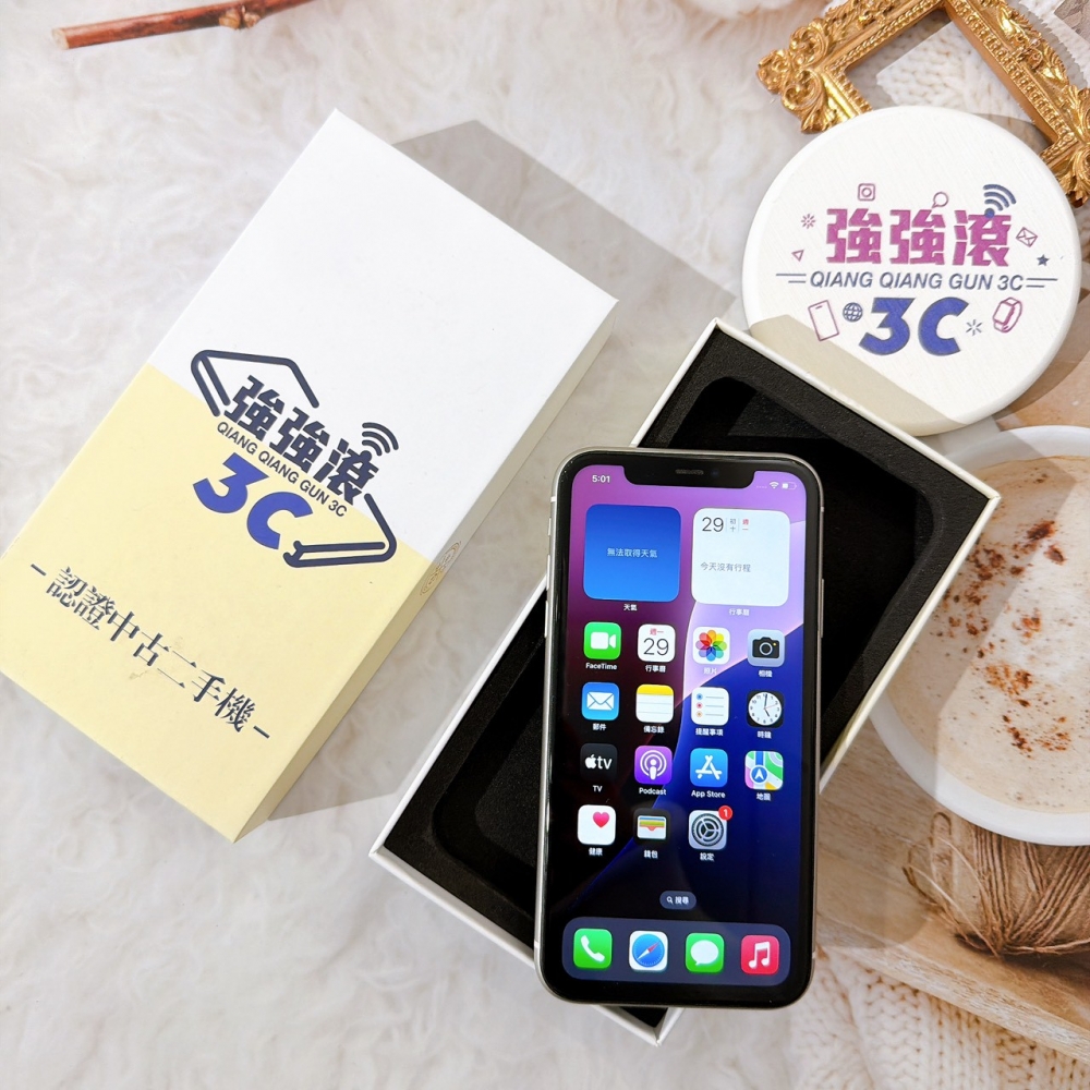 善化-二手 iPhone11 128G 白色#06169(店家保固90天)