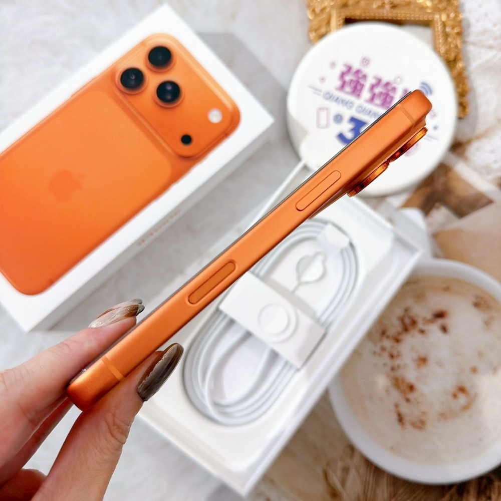 善化-二手 iPhone17 PRO 256G 橘色#79849（原廠保固）