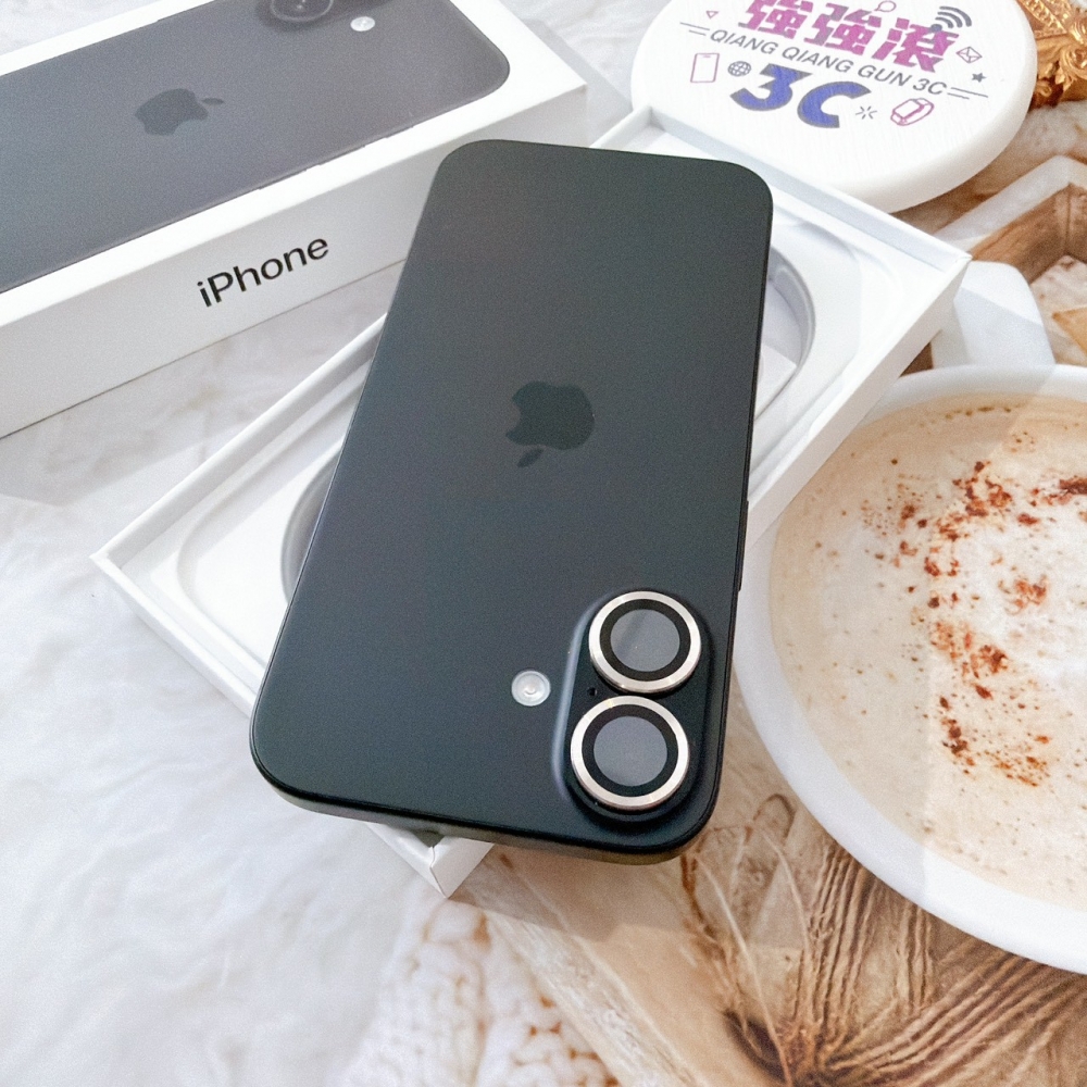 善化-二手iPhone16 128G 黑色 #68952（店保365天）