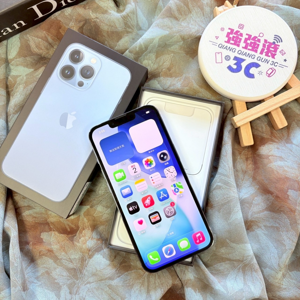 二手 iPhone 13Pro 256G 藍色*06409（店保365天）