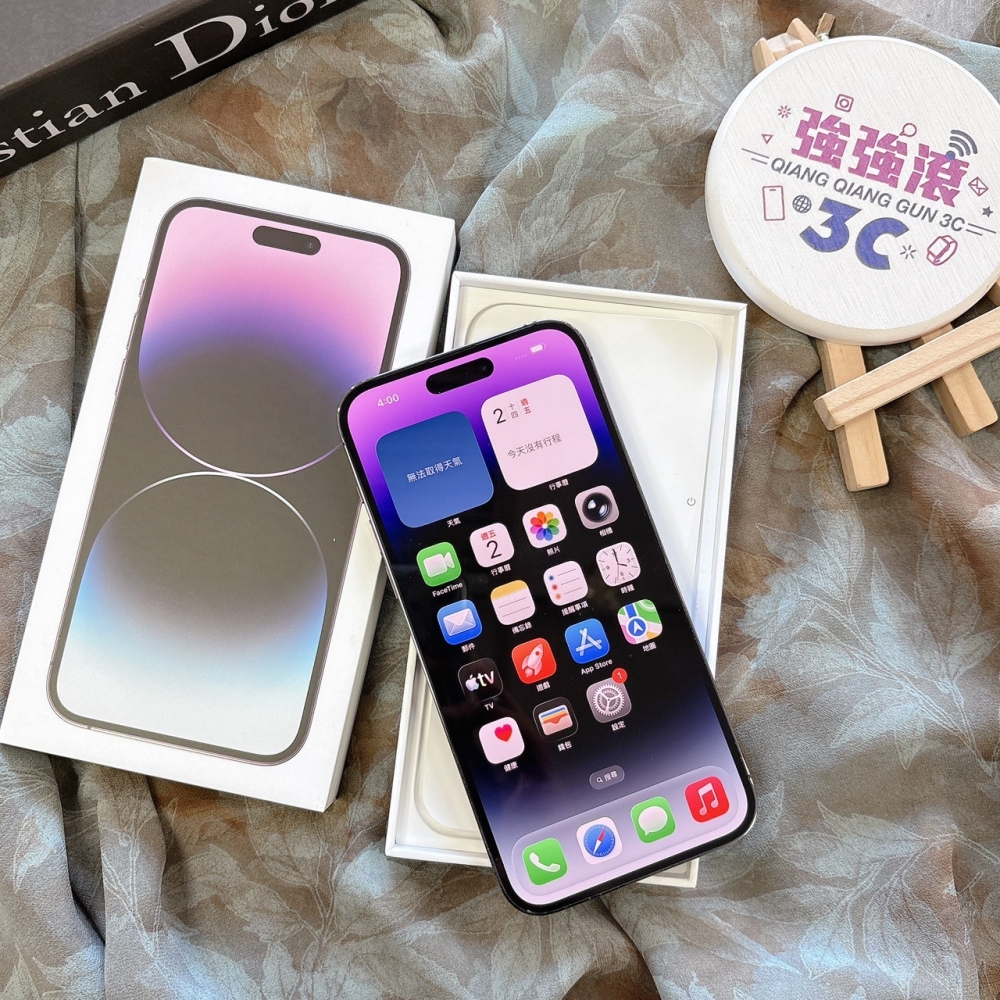 二手 iPhone 14ProMax 256G 紫色*11719（店保365天）