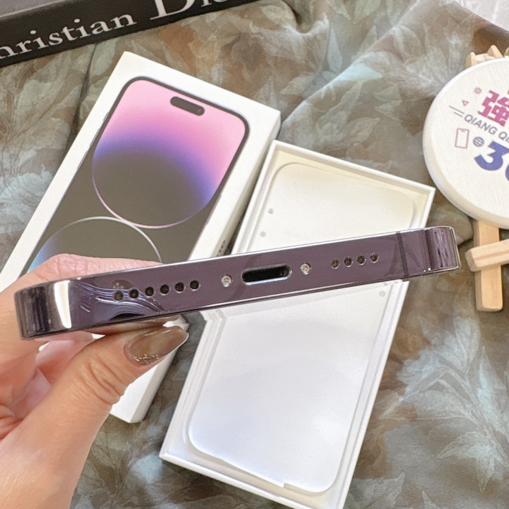 二手 iPhone 14ProMax 256G 紫色*11719（店保365天）