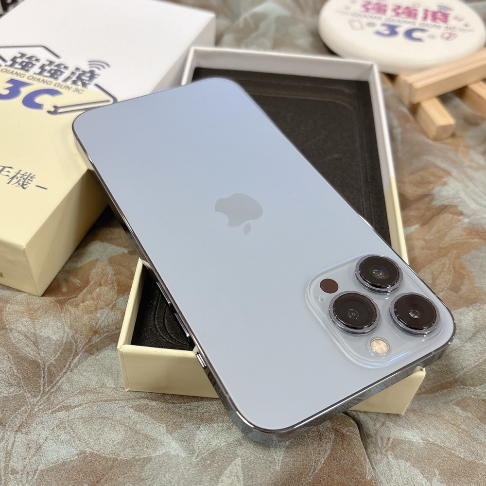二手 iPhone13ProMax 512G 藍色*01317（店保365天）