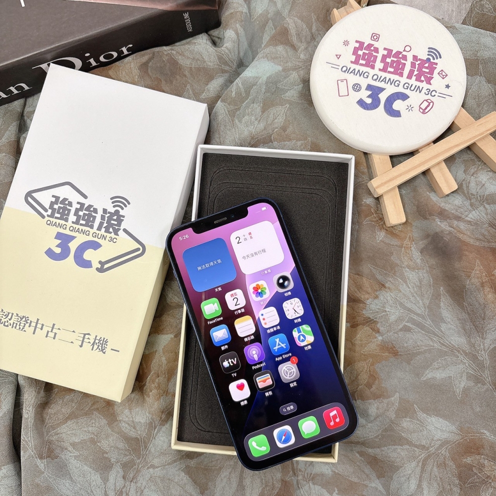 二手 iPhone12 128G 藍色*19654（店保90天）