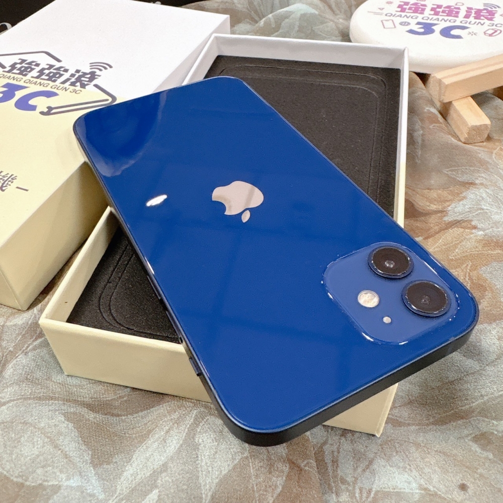 二手 iPhone12 128G 藍色*19654（店保90天）