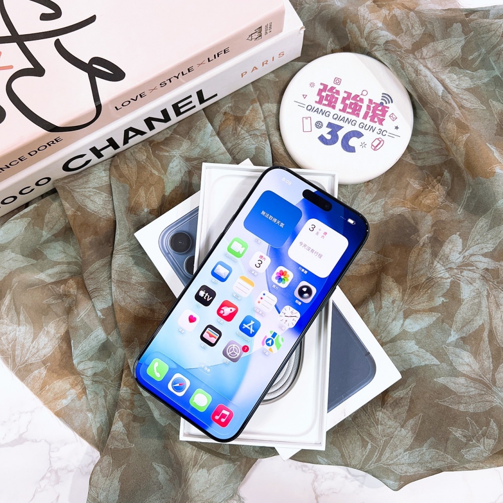 二手 iPhone17 Pro MAX 512G 藍色#73394（原廠保固）