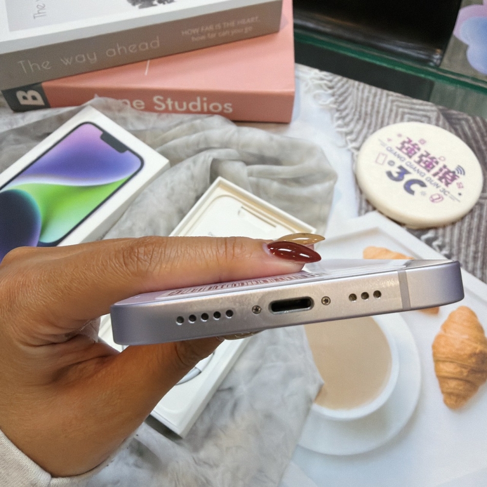 二手iphone14 128紫色#35851(店家365天)