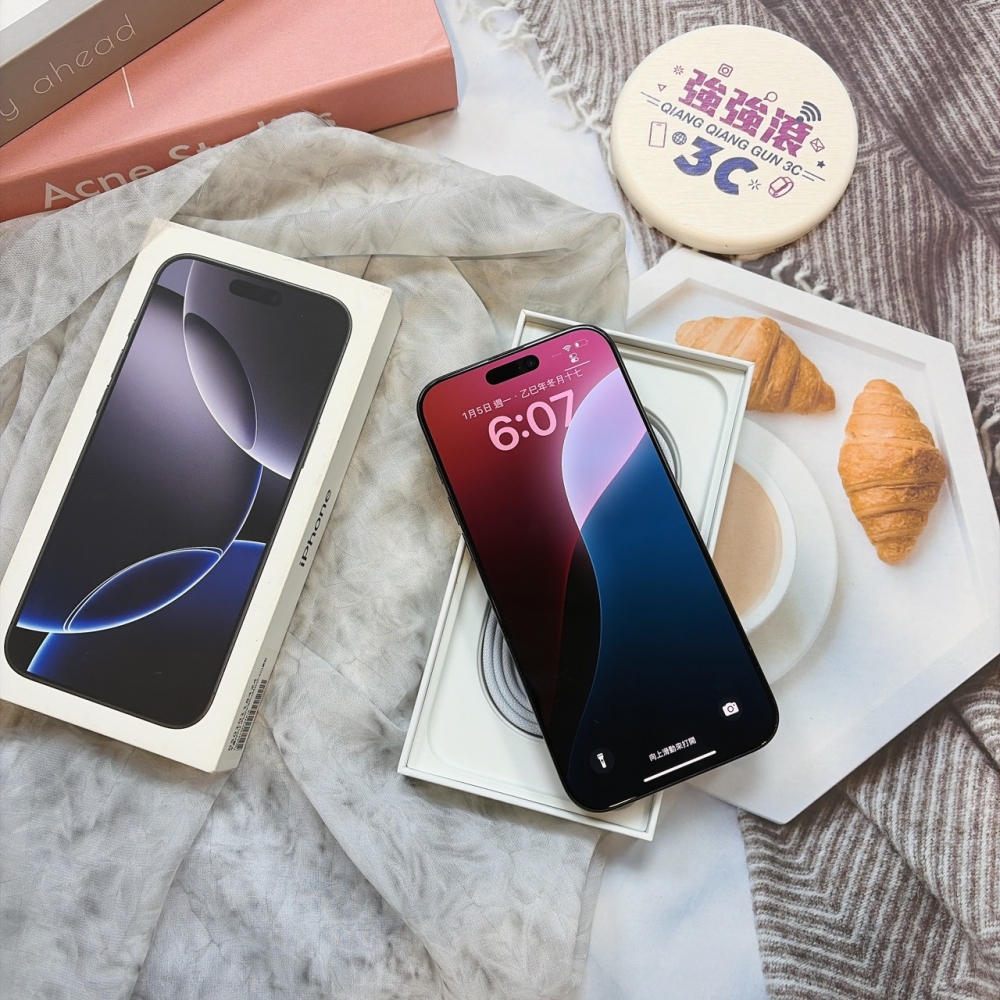 二手 iPhone16 Pro Max 256G 黑色#29762（店家保固365天）