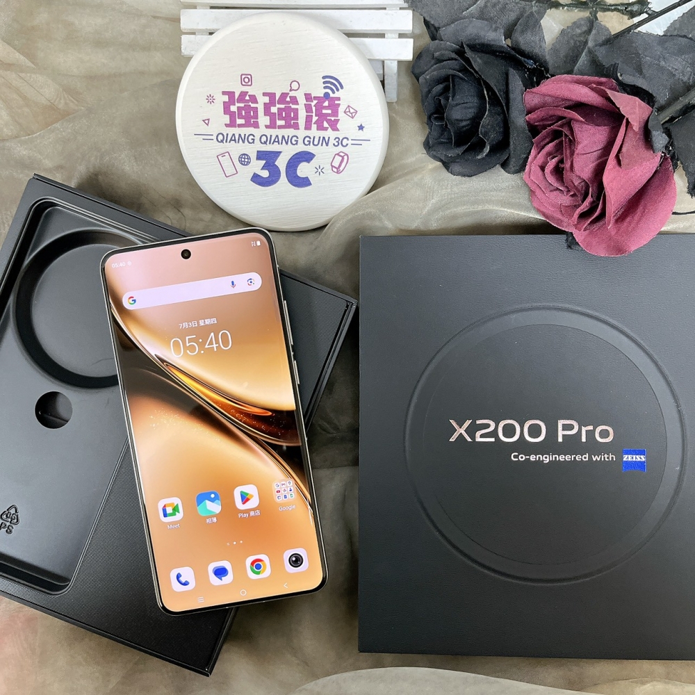 佳里-二手 Vivo X200 Pro 16/512G 灰色 #38516（店家保固90天）