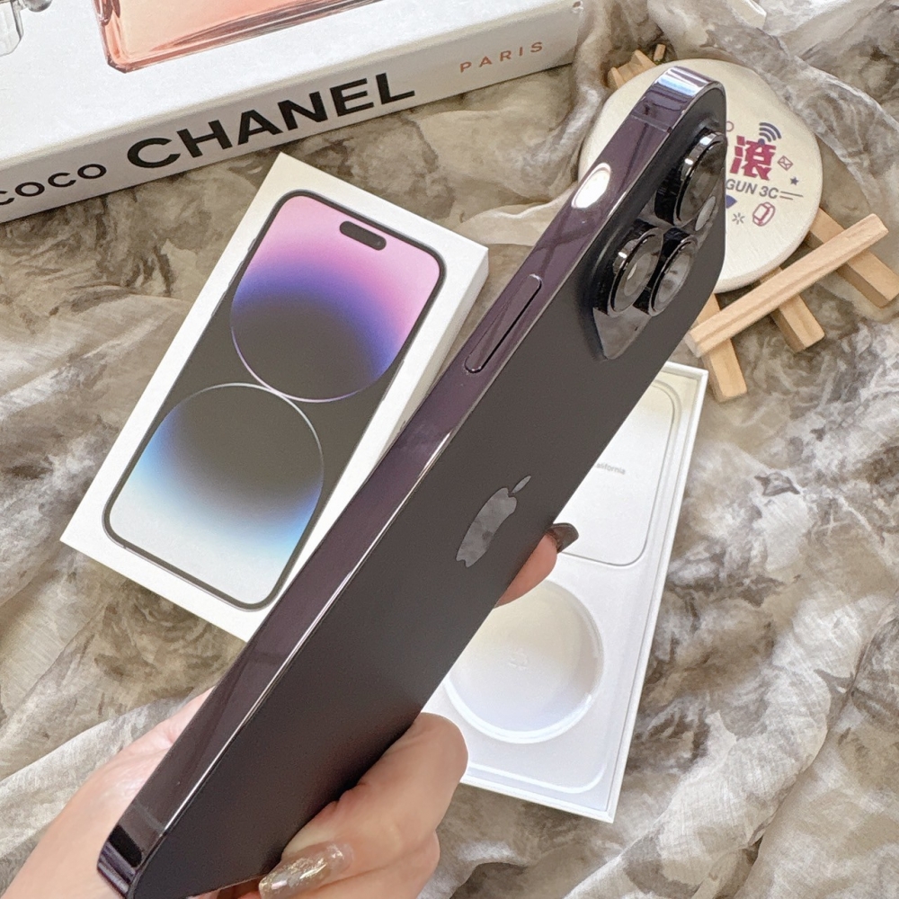 二手 iPhone14 PRO MAX 128G 紫色#05234（店家保固365天）