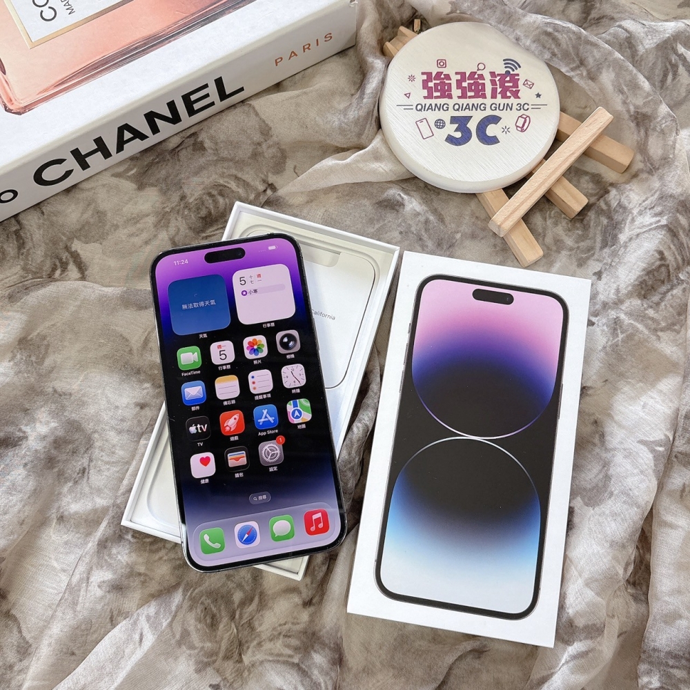 二手 iPhone14 PRO MAX 256G 紫色#82779（店家保固365天）