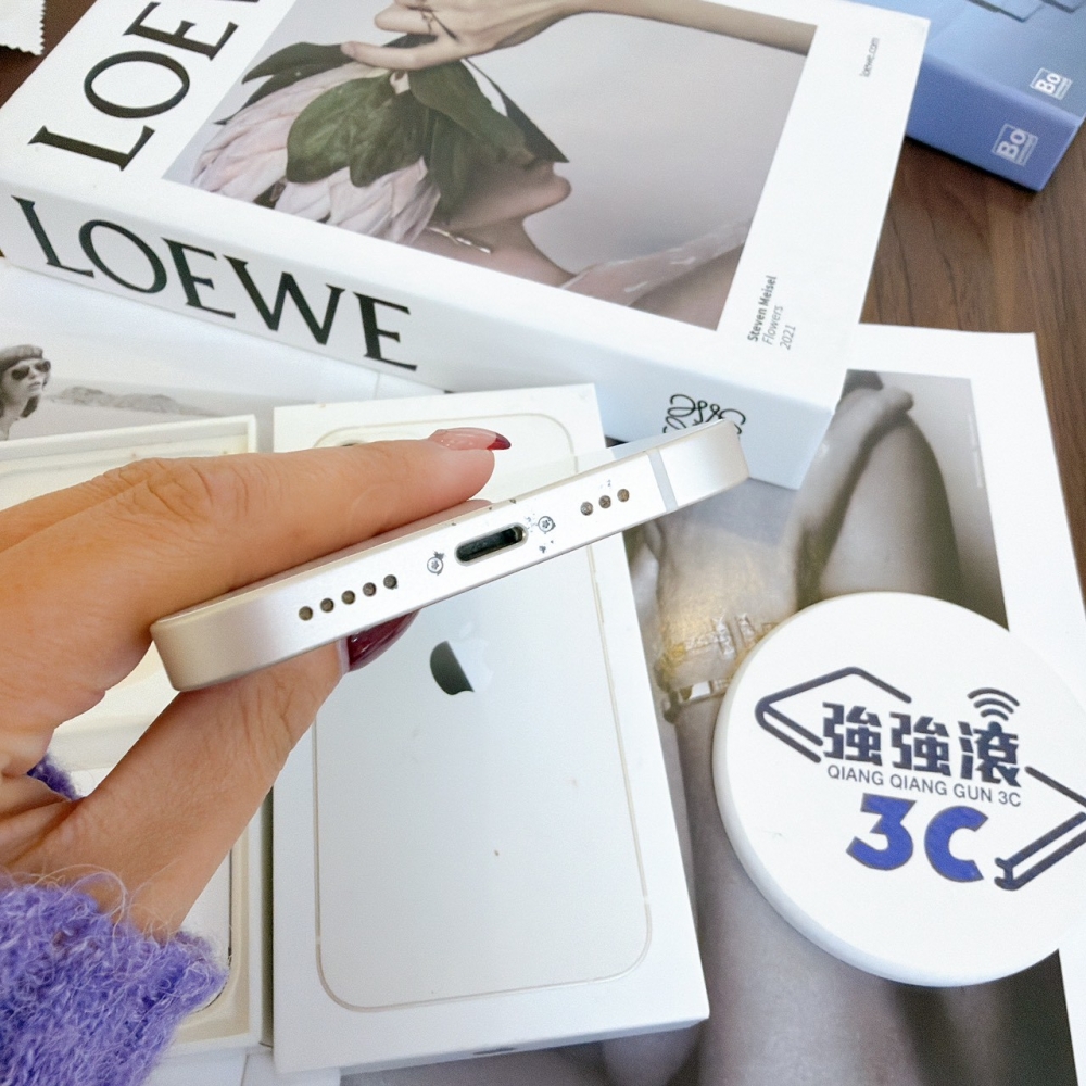 鹽行-二手 iPhone13 256G 白色 #89017（店家保固365天）