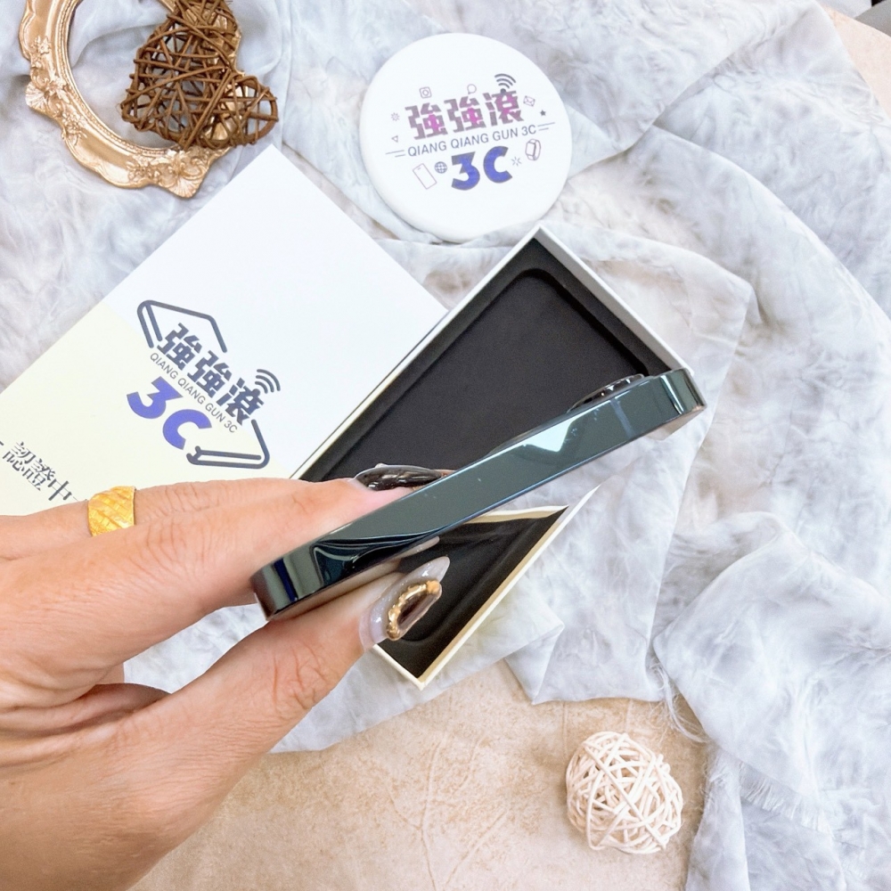 歸仁-二手iPhone 12 pro max 256G藍色＃12425（店保90天）