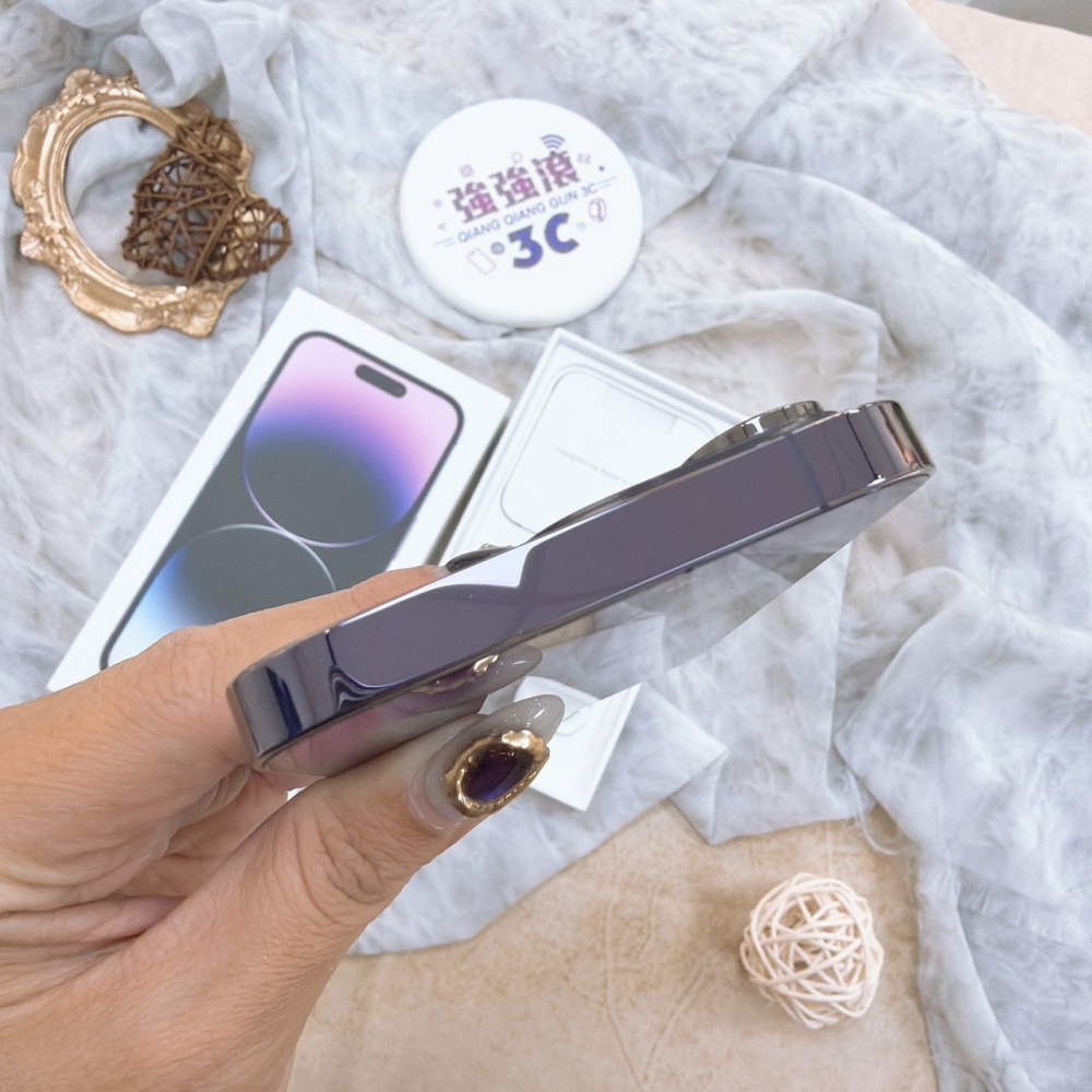 歸仁-二手iPhone 14pro 128G 紫色＃10471（店保365天）