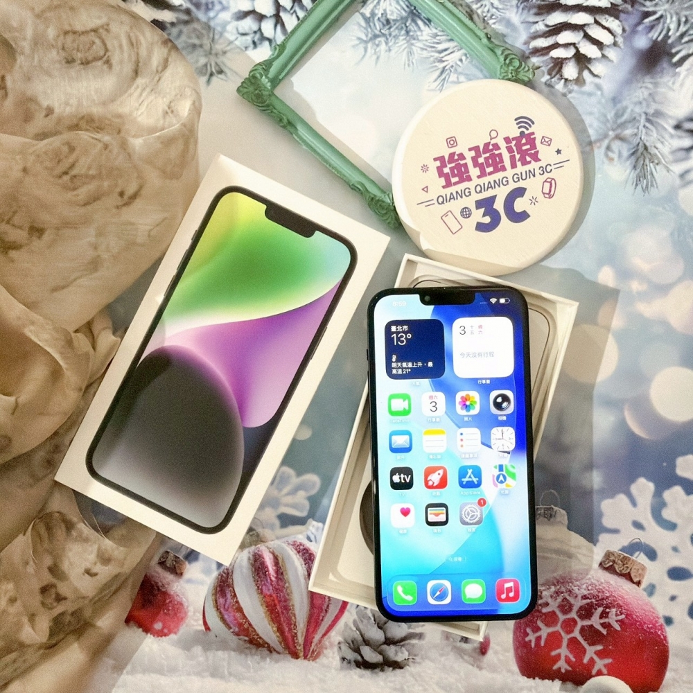 善化-二手 iPhone14 Plus 256G 黑色#91860（店家保固365天）