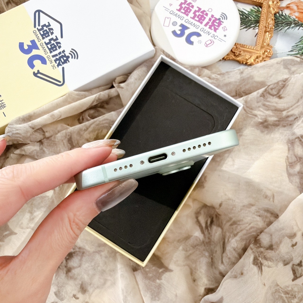 善化-二手 iPhone15 PLUS 256G 綠色#07815（店保365天）