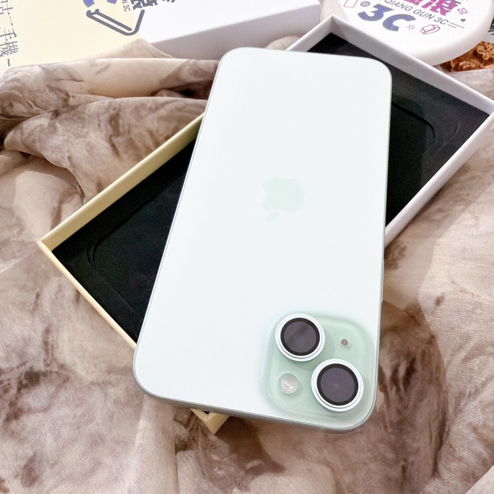 善化-二手 iPhone15 PLUS 256G 綠色#07815（店保365天）
