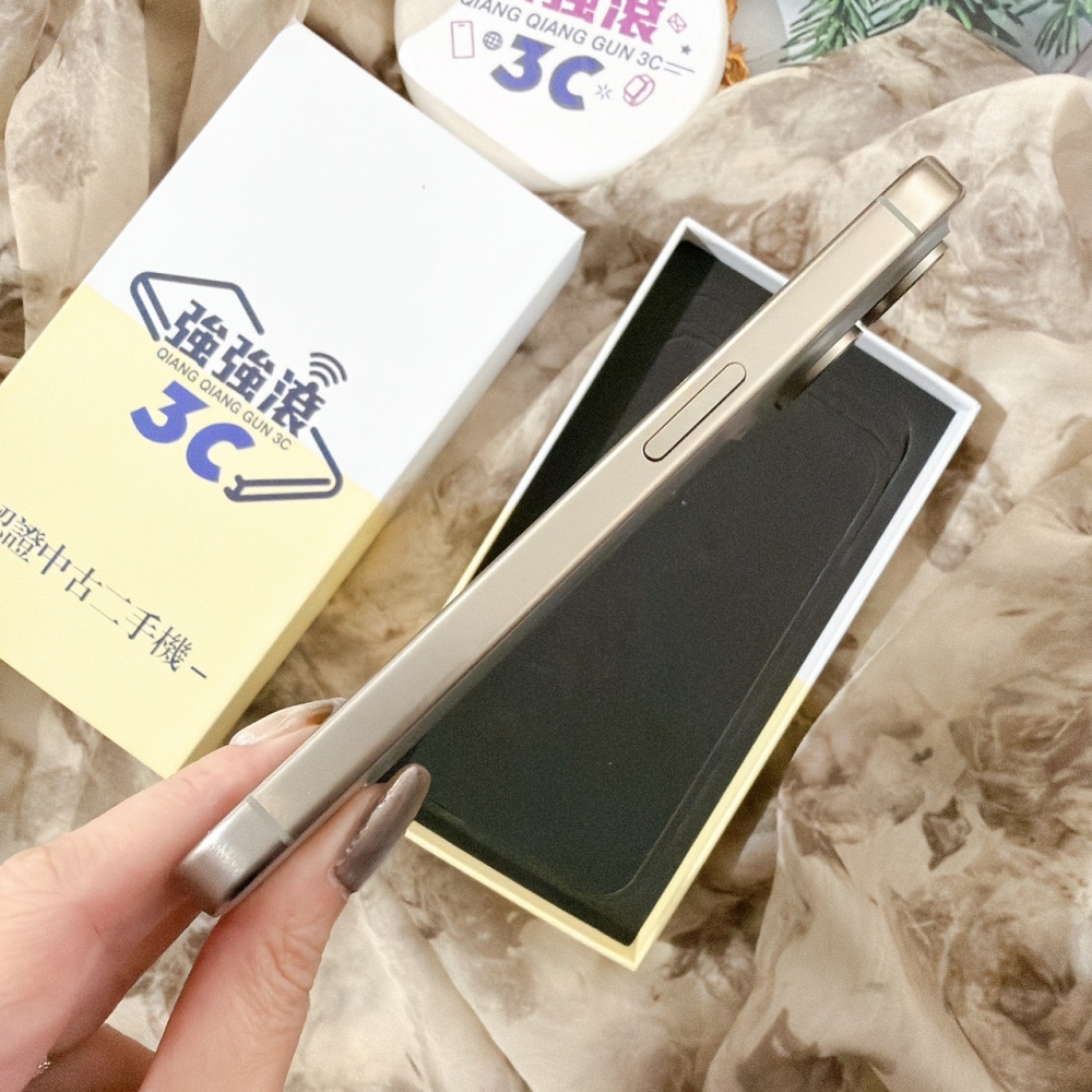 善化-二手 iPhone15 Pro 256G 原色#51452（店家保固365天）
