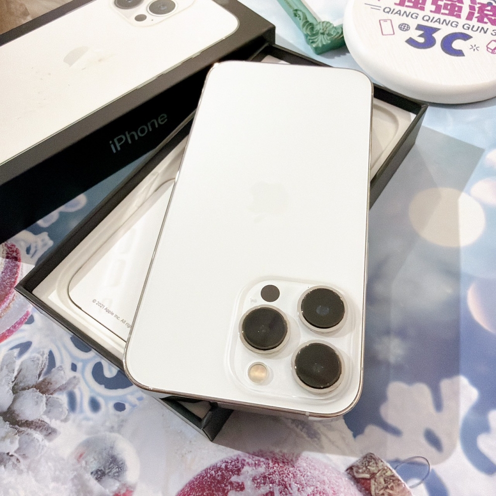 善化-二手 iPhone13 Pro 128G 白色#49082（店保365天）