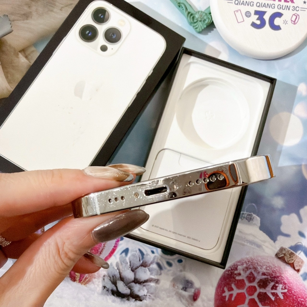 善化-二手 iPhone13 Pro 128G 白色#49082（店保365天）