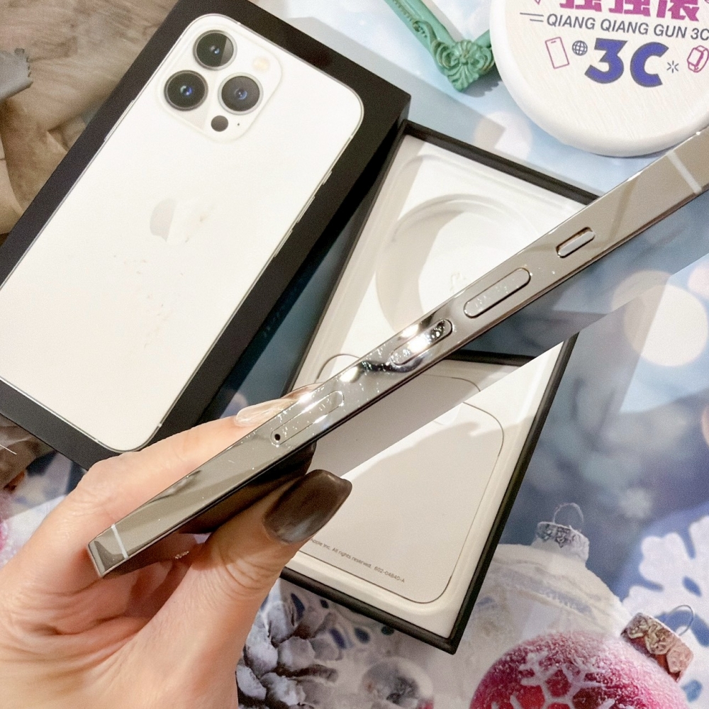 善化-二手 iPhone13 Pro 128G 白色#49082（店保365天）