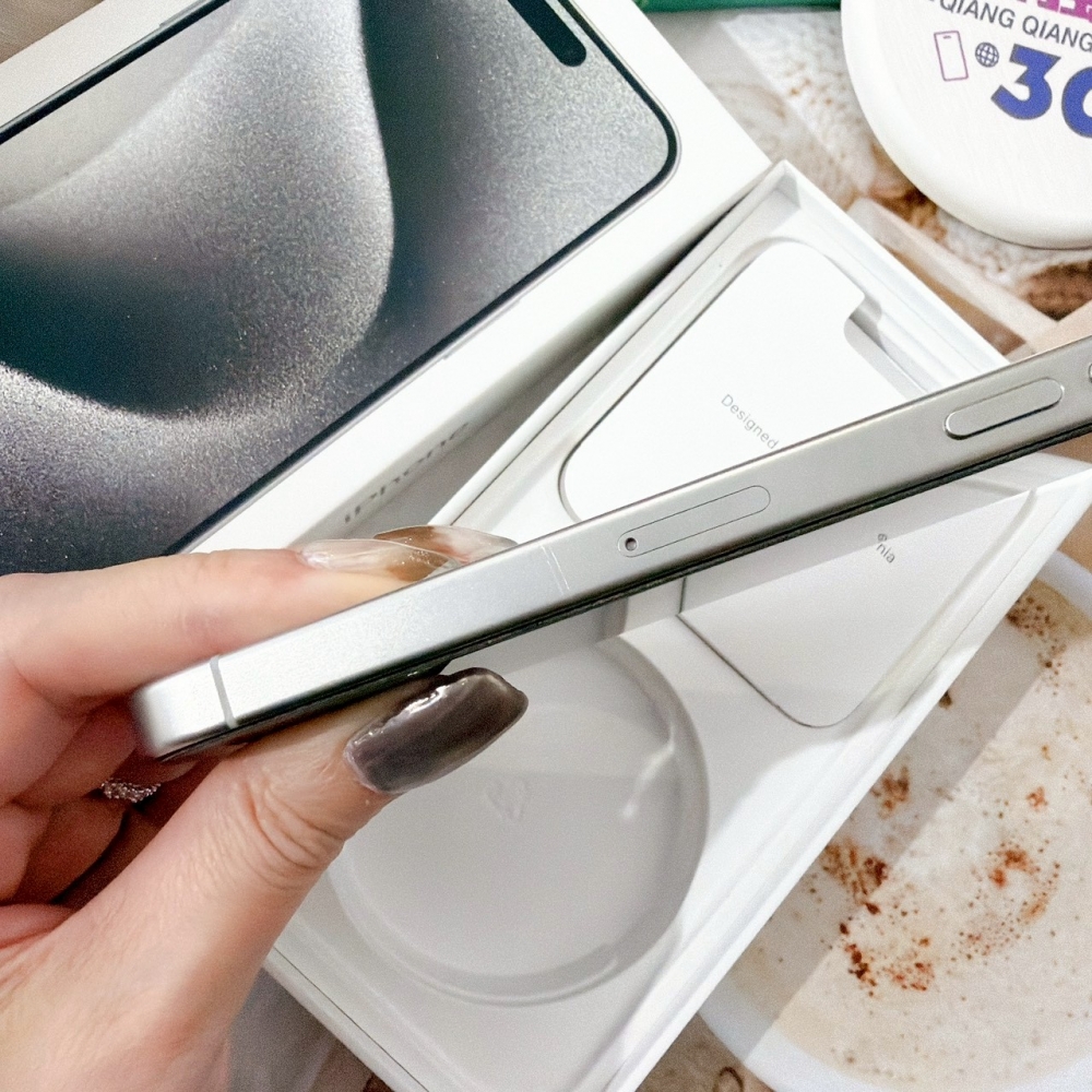 善化-二手 iPhone15 Pro Max 256G 白色 #48367（店家保固365天）