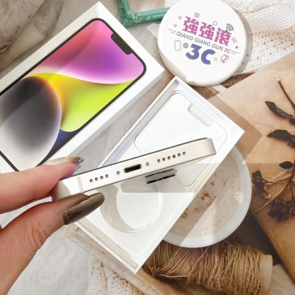 善化-二手 iPhone14 Plus 128G 白色#92222（店家保固365天）