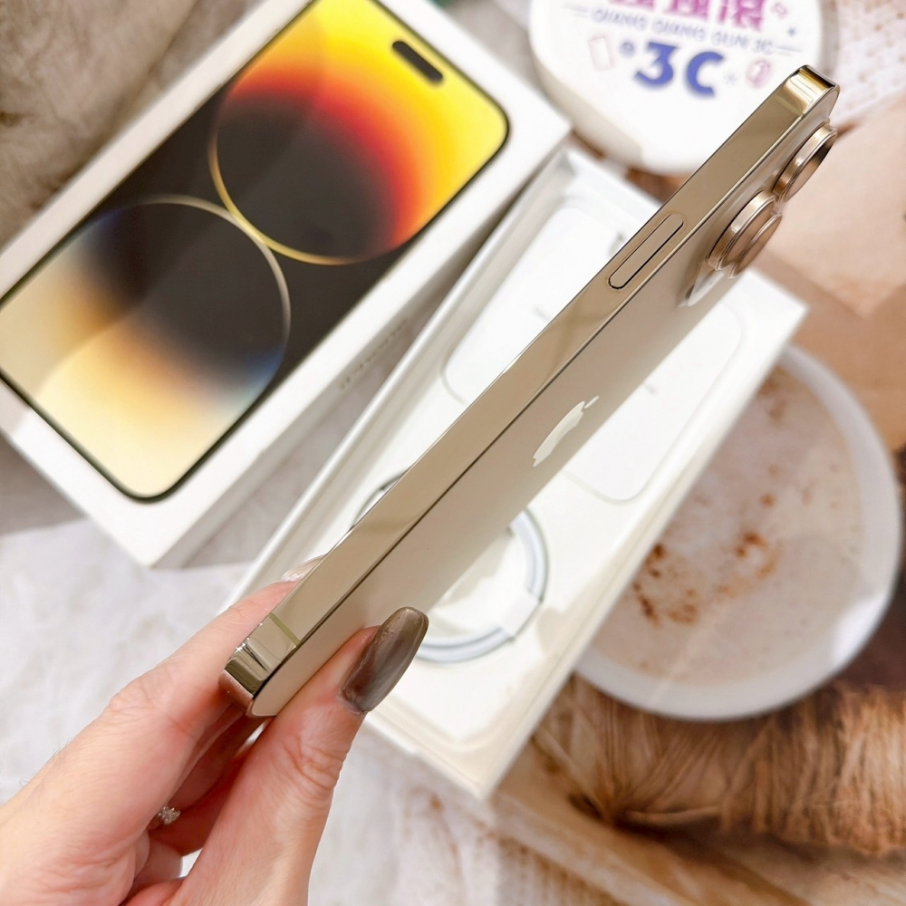 善化-二手iPhone14 Pro Max 512G 金色 #46150（店保365天）