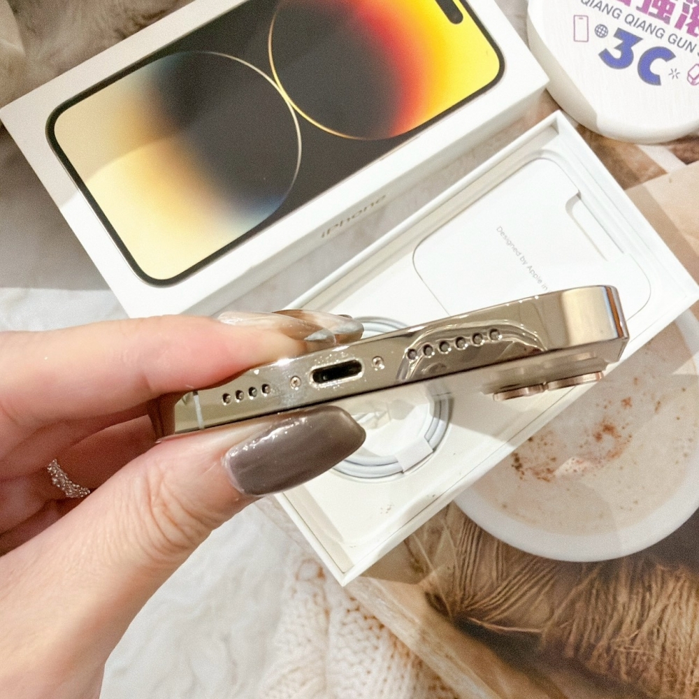 善化-二手iPhone14 Pro Max 512G 金色 #46150（店保365天）