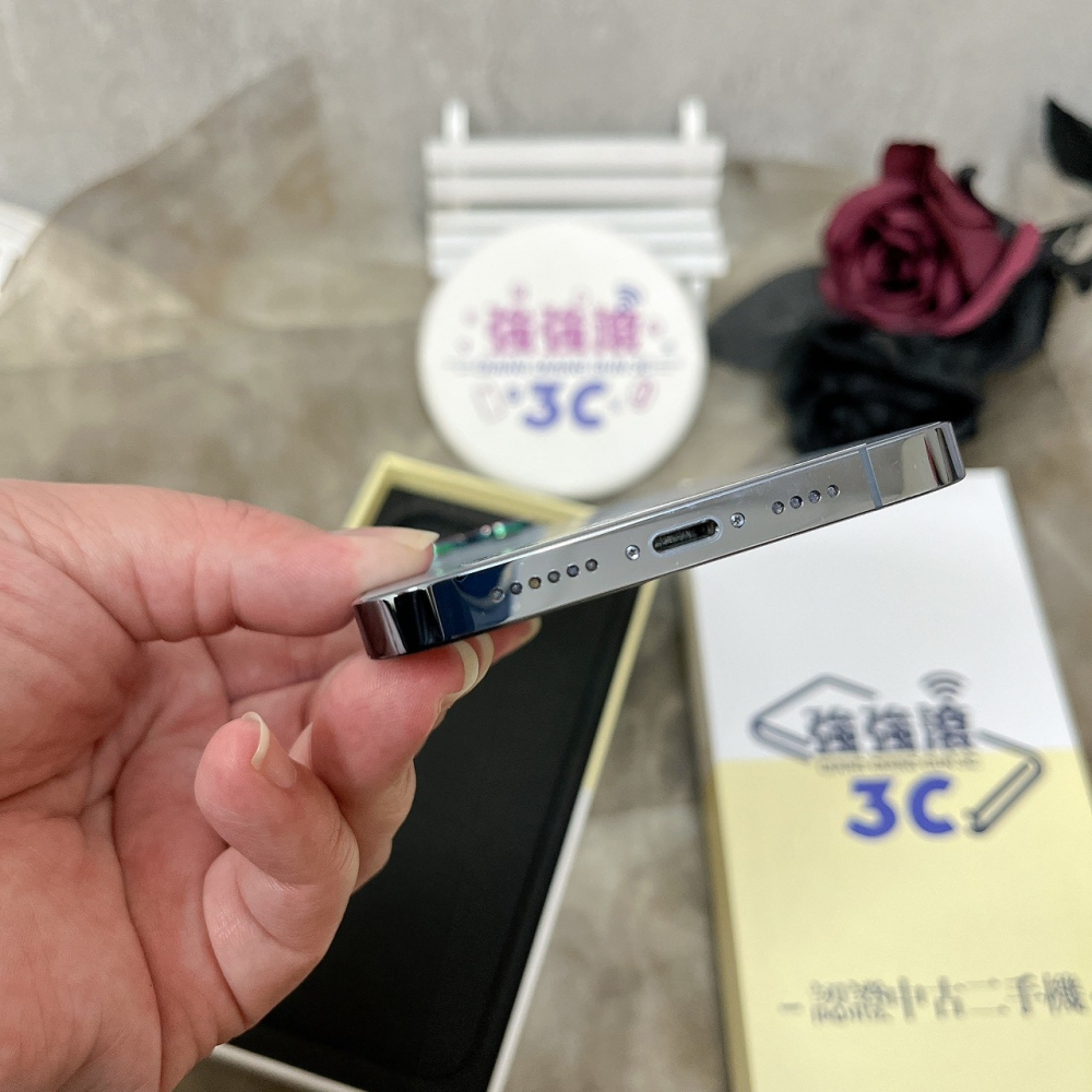 佳里-二手 iPhone13 Pro Max 128G 藍色 #74670（店家保固365天）