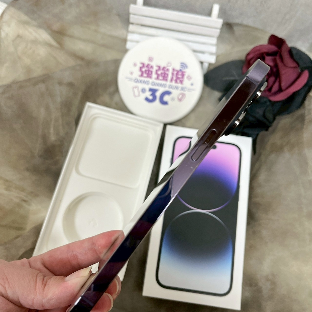 佳里-二手 iPhone14 Pro Max 256G 紫色 #65514（店家保固365天）