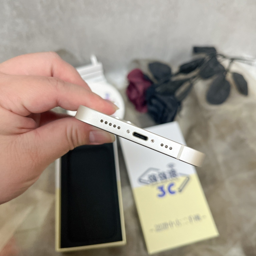 佳里-二手 iPhone14 128G 白色 #50110（店家保固365天）