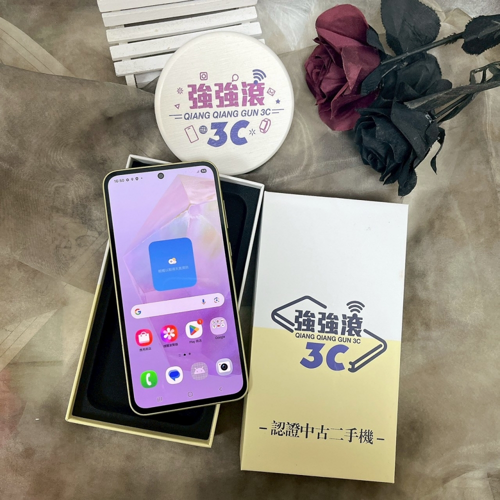 佳里-二手 三星 A35 6/128G 黃色 #61537 （店家保固90天）