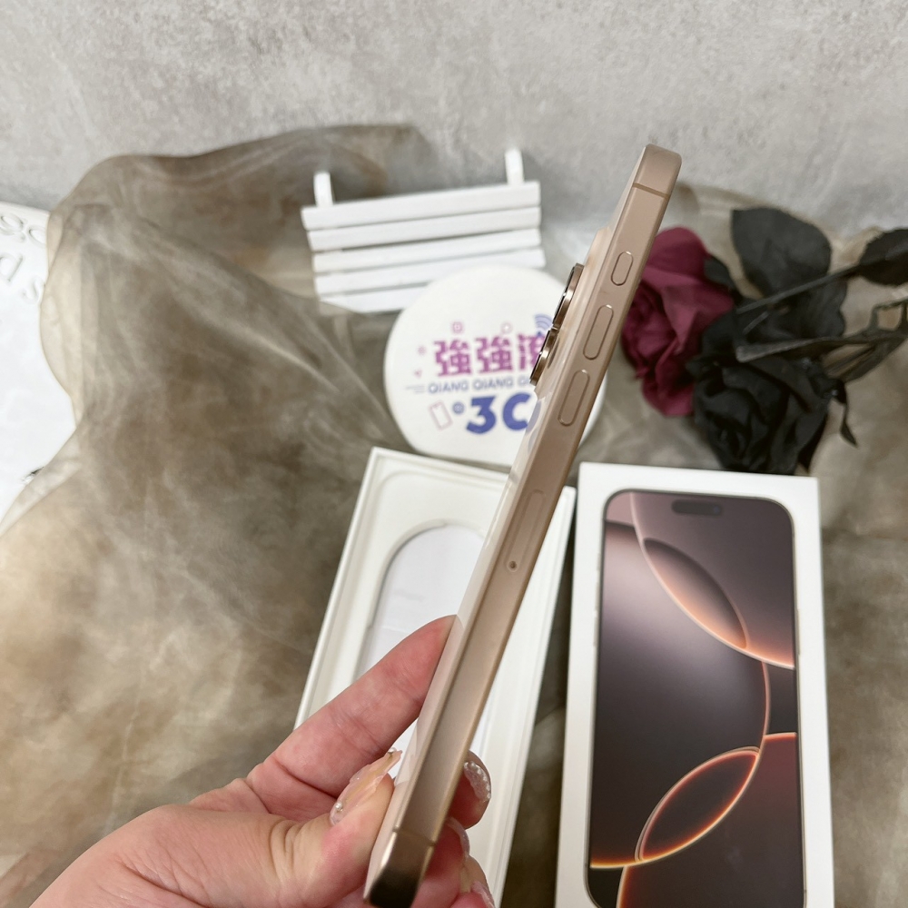 佳里-二手 iPhone16 Pro Max 256G 金色 #89065(店家保固365天)