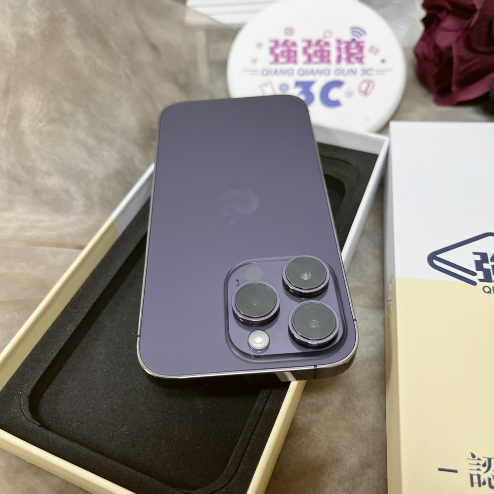 佳里-二手 iPhone14 Pro 256G 紫色 #43369（店家保固365天）