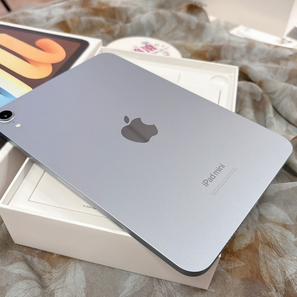 二手 iPad Mini7 128G 藍色*VTQ9R(原廠保內）