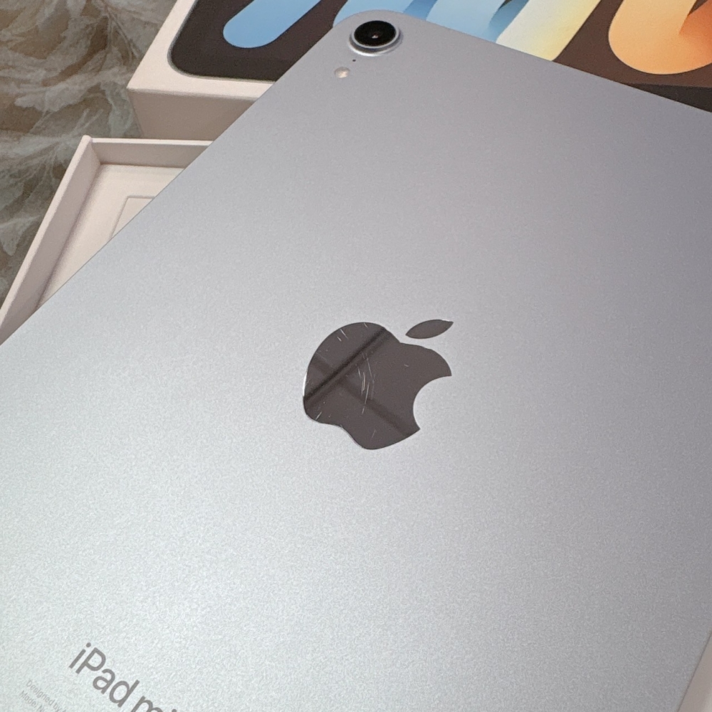 二手 iPad Mini7 128G 藍色*VTQ9R(原廠保內）