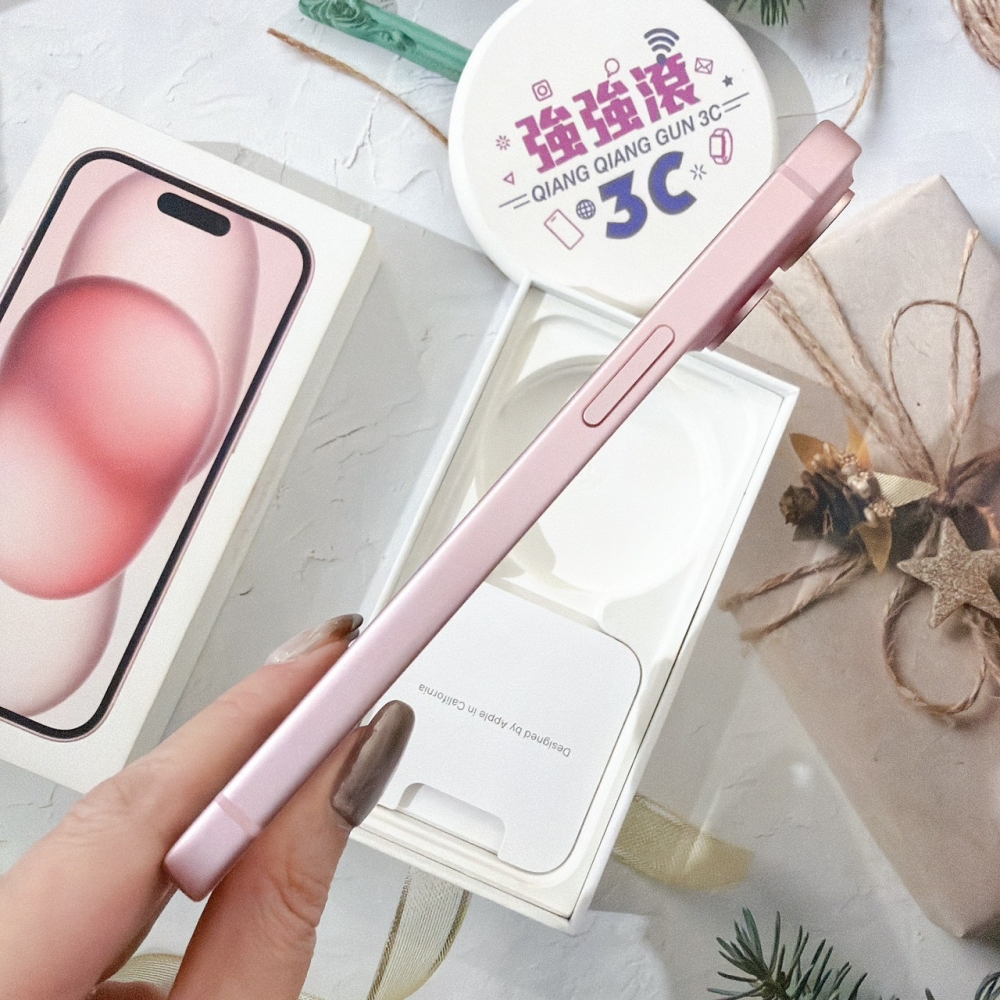 善化-二手 iPhone15 128G 粉色 #20494（店家保固365天）