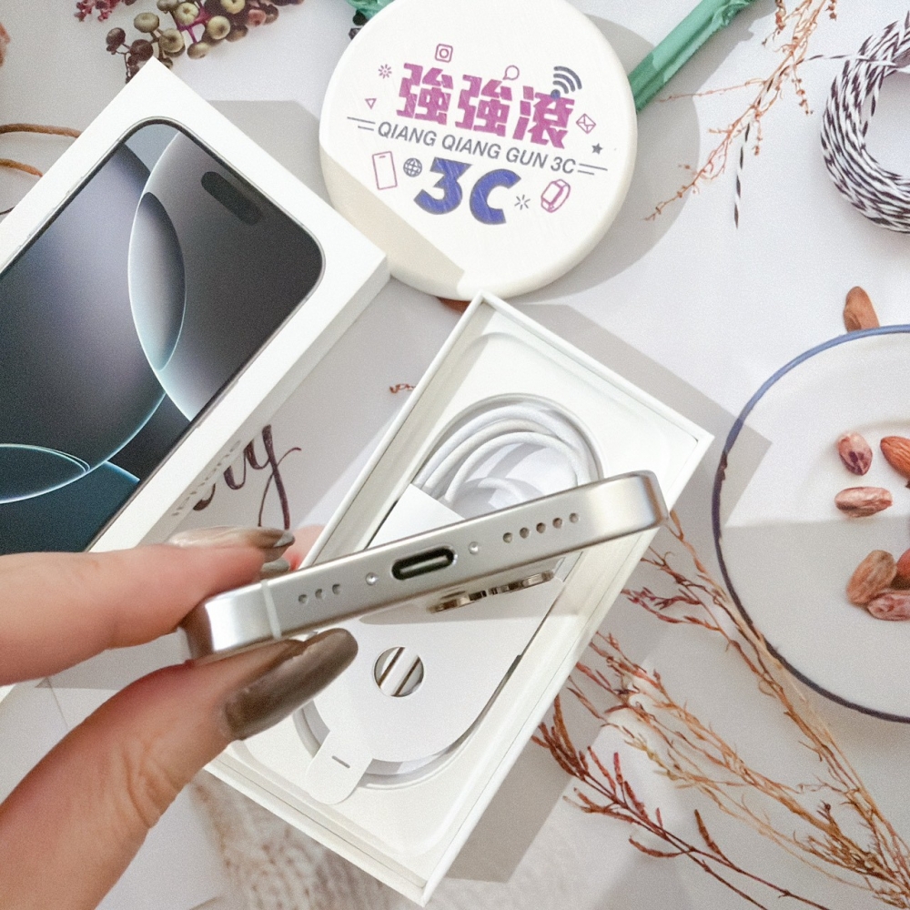 善化-二手 iPhone16 Pro 256G 白色 #52332（店家保固365天）