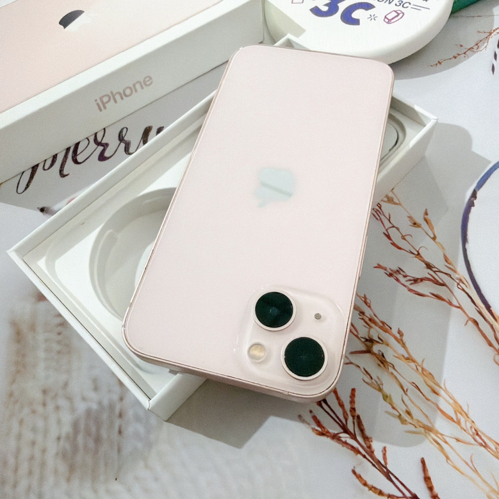 善化-二手 iPhone13 128G 粉色 #93023（店家保固365天）