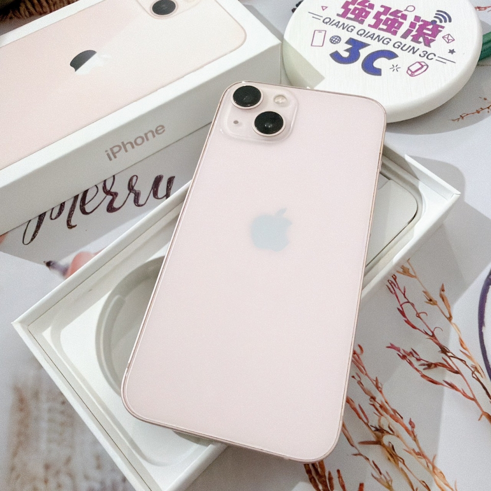 善化-二手 iPhone13 128G 粉色 #93023（店家保固365天）