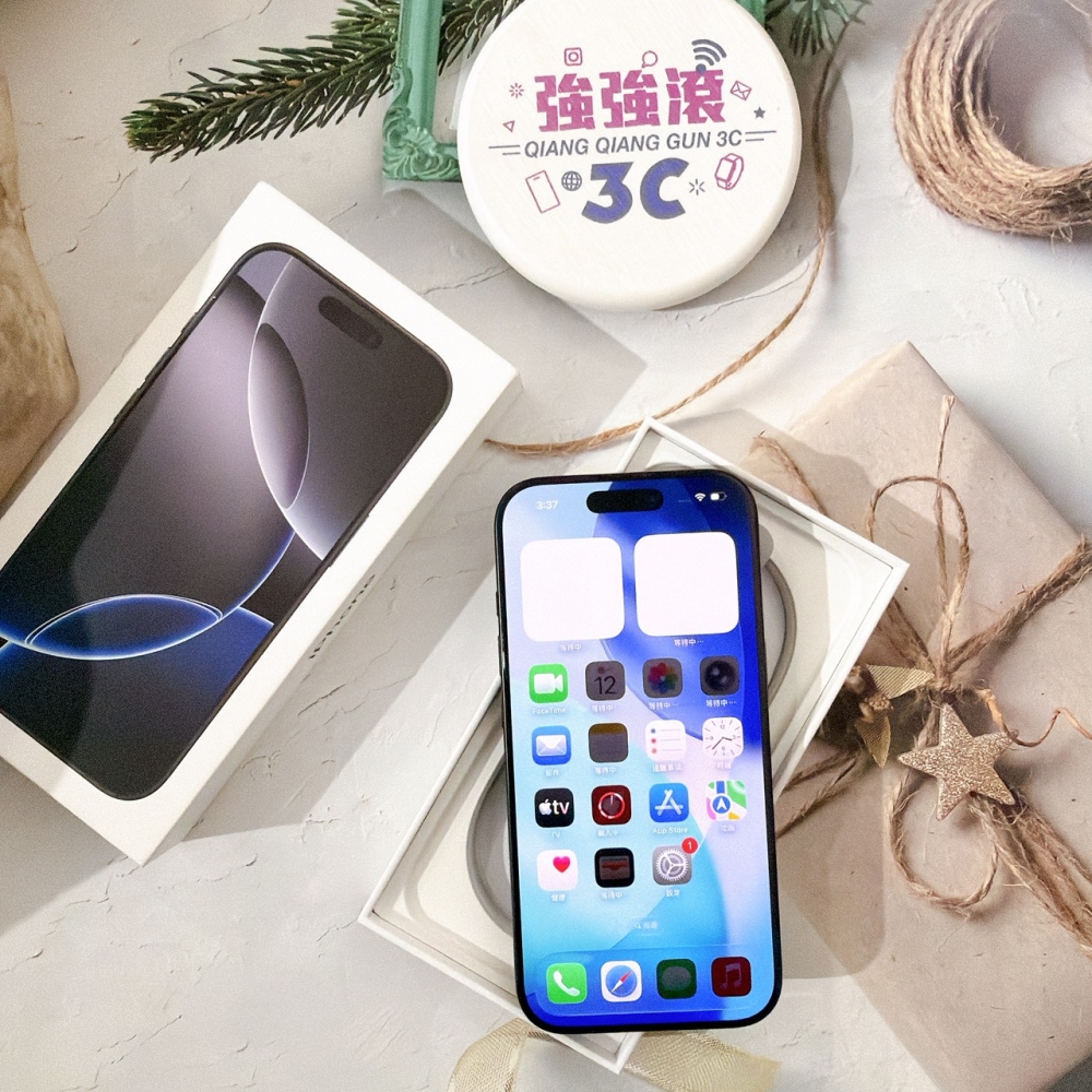 善化-二手 iPhone16 Pro 256G 黑色 #13736（店家保固365天）