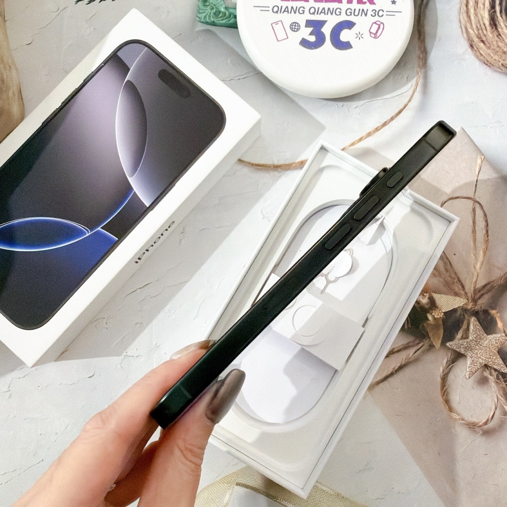 善化-二手 iPhone16 Pro 256G 黑色 #13736（店家保固365天）